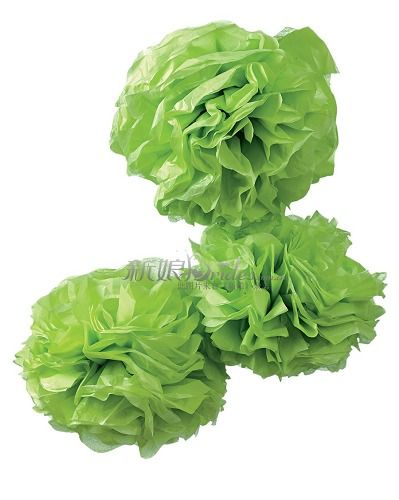 草绿花饰